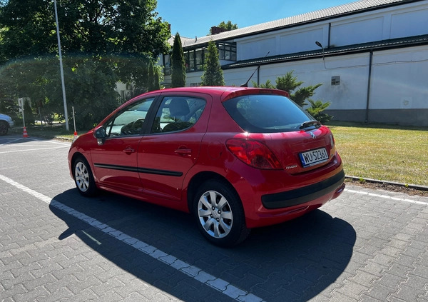 Peugeot 207 cena 10650 przebieg: 173000, rok produkcji 2007 z Warszawa małe 172
